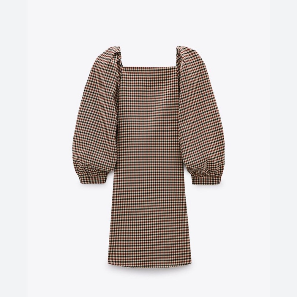 Zara Plaid Dress